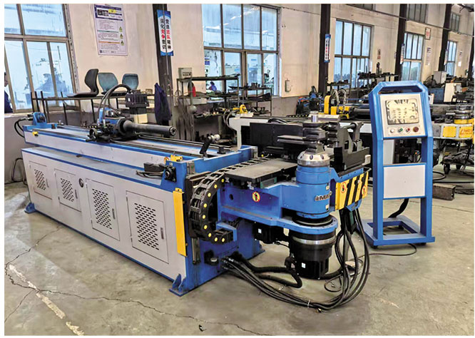 Tube bending and plate bending equipment