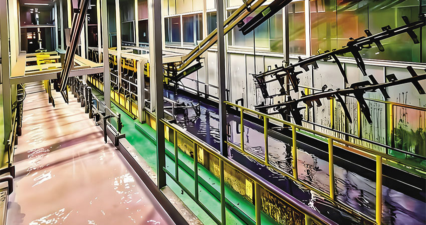 電泳涂裝生產(chǎn)線